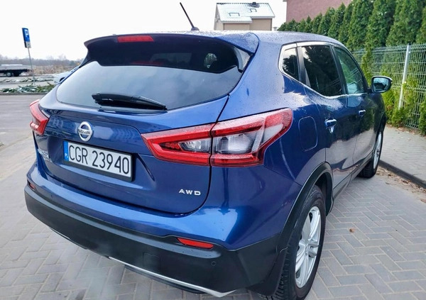 Nissan Qashqai cena 73900 przebieg: 123895, rok produkcji 2018 z Brok małe 191